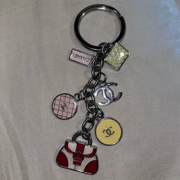 Chanel Beauty Keychain or Handbag Charm! Multi charm! EUC - Picture 1 of 8